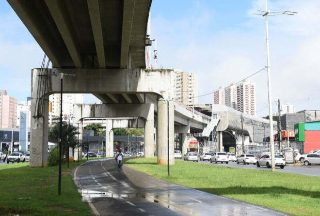 Leandro Guerrilha repercute requalificação do canteiro central da Avenida Bonocô