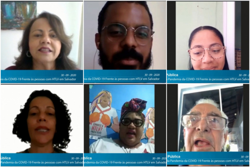 Ouvidoria discute impactos da pandemia em pessoas com HTLV